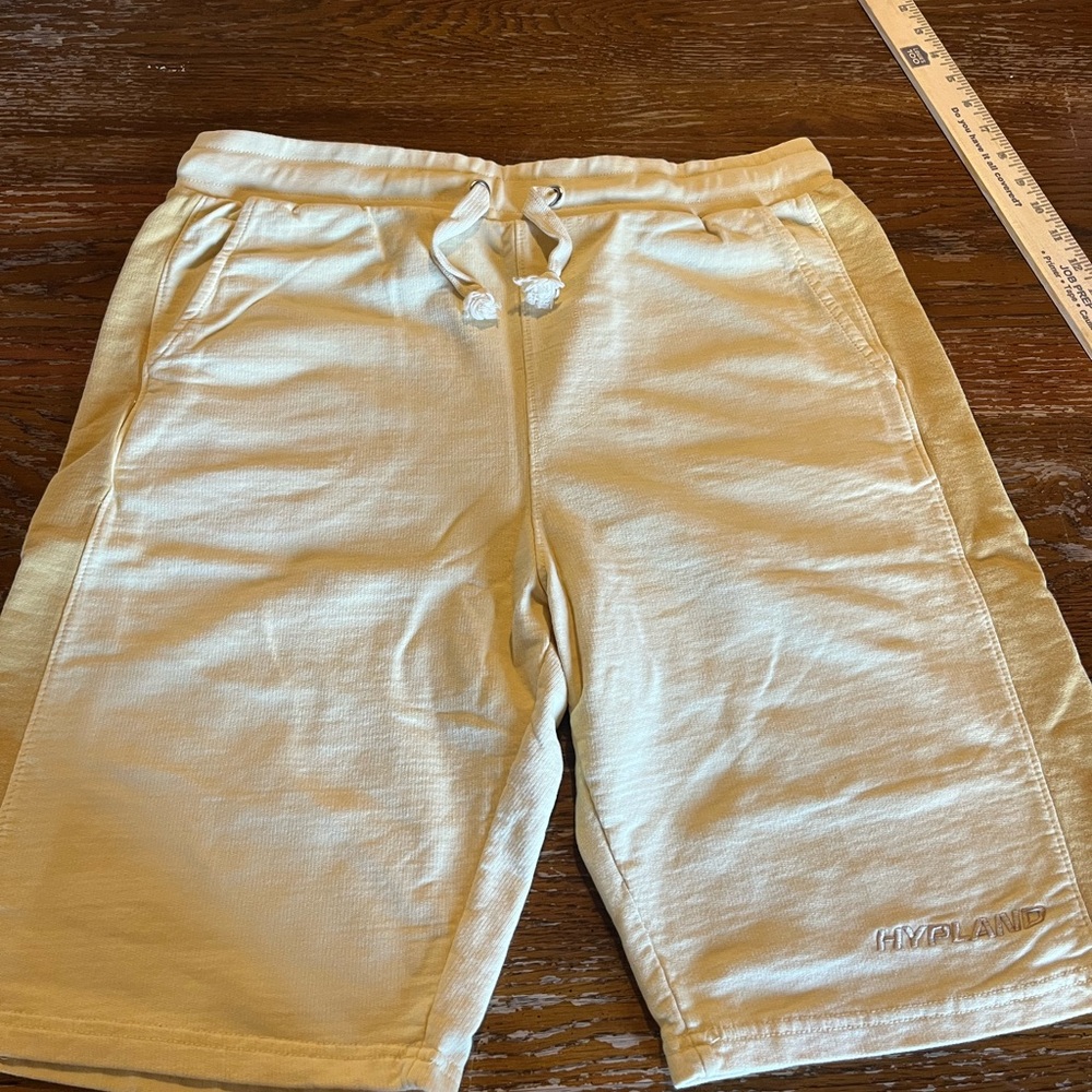 Myland Men's Tan Athletic Shorts